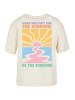F4NT4STIC Ladies Everyday Tee Be The Sunshine Color in Whitesand