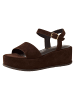Tamaris Sandalette in MOCCA SUEDE