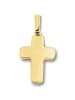 ONE ELEMENT  Kreuz Anhänger aus 333 Gelbgold in gold
