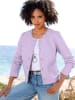 Heine Lederjacke in flieder