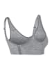 Schiesser Sport-Bustier Active in silbergrau-mel.