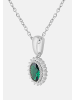 Diamant Exquis Halskette aus 585 Weißgold mit Diamant