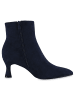 VAN HILL Klassische Stiefeletten Ingrid in Dunkelblau Velours
