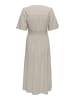 ONLY Kleid ONLTIZANA 2/4 MIDI DRESS in Beige