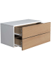 ebuy24 Nachttisch UsalL 9 Weiß 60 x 32 cm