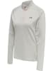 Newline Reißverschluss Sweatshirt Raglanärmel Women 1/2 Damen in OYSTER MUSHROOM MELANGE
