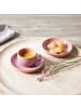 like. by Villeroy & Boch 6er Set Espressountertassen Perlemor Coral in Rosa ø 12 cm in rosa