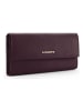 Lazarotti Bologna Leather Geldbörse Leder 19 cm in burgundy