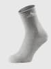 WITT WEIDEN Socken in weiß + schwarz + steingrau