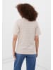 Finn Flare T-Shirt Streifen in beige