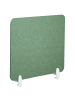 Beliani Schreibtischtrennwand SPLIT in Grün - (W) 72 x (H) 50 x (L) 1 cm