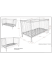 58 aufm Kessel BABYZIMMER Set Kara-lynn 6 Komplettset Massivholz Buche Anthrazit
