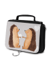 Mr. & Mrs. Panda beautycase Igel Liebe ohne Spruch in Grau Pastell