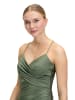 Vera Mont Abendkleid im Glitzer-Look in Green/Green