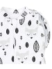 TupTam Babay Schlafsack Pucksack Round in grau/schwarz