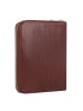 Esquire Toscana Geldbörse RFID Leder 10,5 cm in coffee
