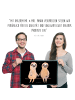 Mr. & Mrs. Panda Fussmatte Faultier Pärchen ohne Spruch in Schwarz
