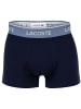 Lacoste Boxershort 3er Pack in Blau/Graublau