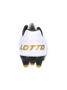Lotto Fußballschuhe Stadio 700 AGM JR in 6WX All White/Light Platino