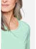 GOLDNER Kurzgröße:  Shirt Gepflegtes Shirt in formstabiler Ware in mintgrün