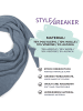 styleBREAKER Strick Dreieckstuch in Pink