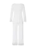 Hanro Pyjama Cira Nightwear in off white