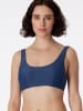 Schiesser Bustier-Bikini Mix & Match Swim in Blau