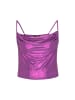 faina Women Top in violet metallic