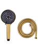 Beliani Wannenarmaturen MAPIRI in Gold - (W) 12 x (H) 25 x (L) 6 cm