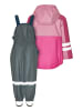 Playshoes Regen-Set 3-in-1 in dunkelgrau