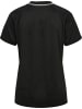 Hummel Hummel T-Shirt Hmlongrid Multisport Damen Atmungsaktiv Leichte Design Schnelltrocknend in JET BLACK/FORGED IRON