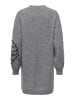 JDY Strickkleid in Dark Grey Melange