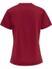 Hummel Hummel T-Shirt Hmlongrid Multisport Damen Atmungsaktiv Leichte Design Schnelltrocknend in RHUBARB/NASTURTIUM