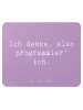 Mr. & Mrs. Panda Mauspad Spruch Denker Softwareentwickler mit Sp... in Lavendeltraum