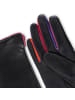 MYWALIT Handschuhe Leder in black sangria