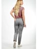 DESIRES Straight-Jeans in grau