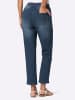 WITT WEIDEN 7/8-Jeans in blue-stone-washed