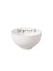 Villeroy & Boch Bol Lieblingsmensch Statement ø 13,8 cm weiß in weiß