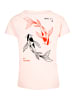 F4NT4STIC Ladies Box T-Shirt Koi Karpfen Japan in pink