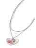 grassland Women Multi-Chain Necklace in Silver