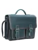 Greenburry Aktentasche Leder 39 cm in dark green