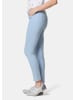 GOLDNER 7/8-Jeanshose Schmale Stretchhose BELLA in himmelblau