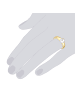 Valero Pearls Ring aus Sterling Silber mit Süßwasser-Zuchtperle in gelbgold