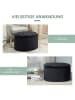 HOMCOM Sitzbank in Schwarz 71L x 52B x 42H cm