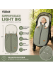 fillikid Sommerfußsack Light Big 100x50 cm Exklusiv in Grau