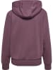 Hummel Kapuzenpullover Hmlpulse Damen in BLACK PLUM