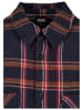 Urban Classics Urban Classics Hemden in navy/orange