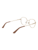 Guess Frauen Optische Fassungen Panto Gold