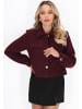 faina Jacket in burgundy