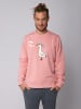 wat? Apparel Sweatshirt Moin Seagull in Canyon Pink